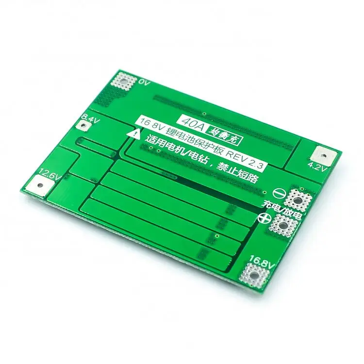 4S 40A литий ионная литиевая батарея 18650 зарядное устройство PCB плата защиты BMS с