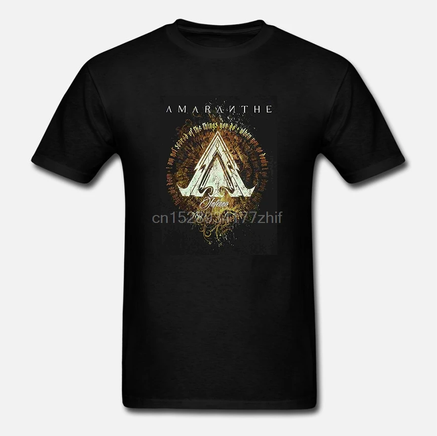 Мужская/Женская двухсторонняя футболка Amaranthe Инферно официальная модная унисекс