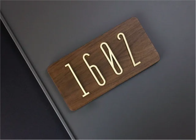 DIY Solid Brass Decorative Letters & Numbers – Minimalome