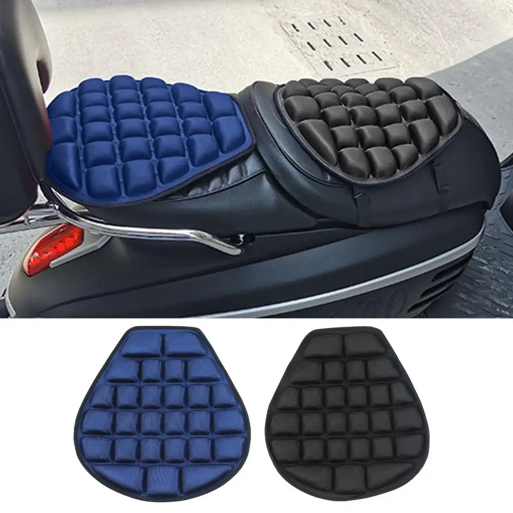 Motorcycle Seat Cushion Cruiser Pressure Relief Air Pad Fits Most Seats of Sport Touring 12 x 11.5 