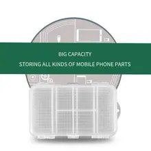 OOTDTY многофункциональный ящик для хранения мобильных телефонов запчасти органайзер для IC аксессуары 63HF