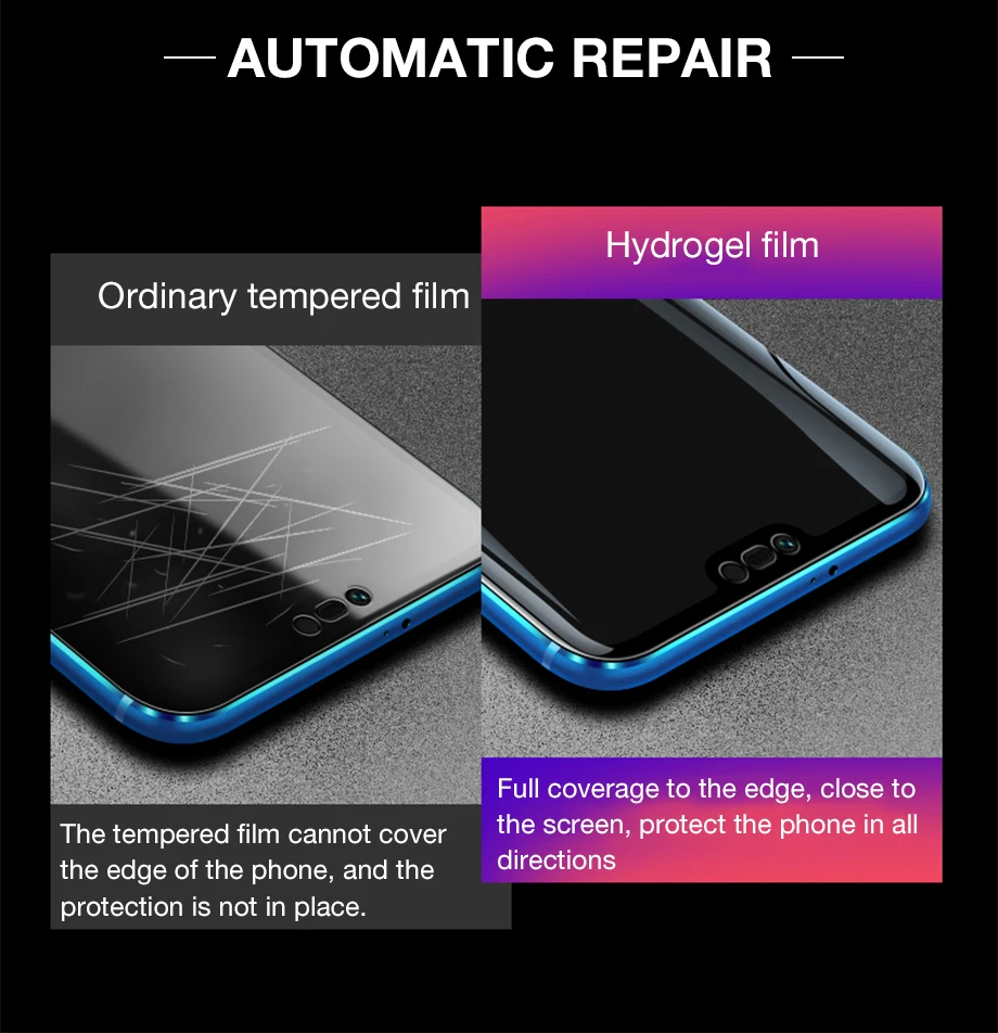 phone screen cover honor 8x protective for huawei 8 x 8a pro 8s prime honor8 lite 8sprime Hydrogel Film glas x8 screen protector honor8x Y8p phone glass protector