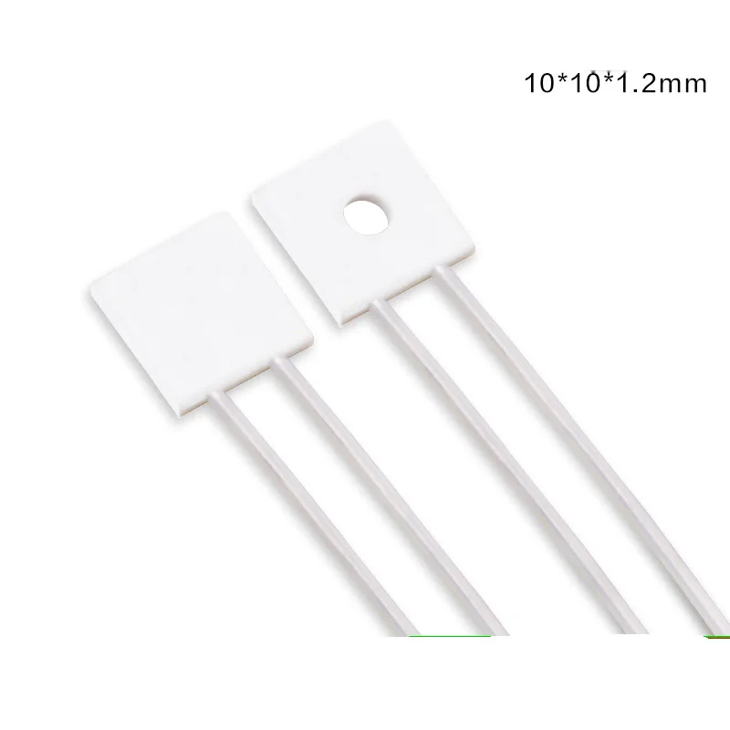 

XH-RP1010 Mini High Temperature Ceramic Heating Sheet, Ultra-thin Hole Dry Firing MCH Electric Heating Sheet 10x10mm