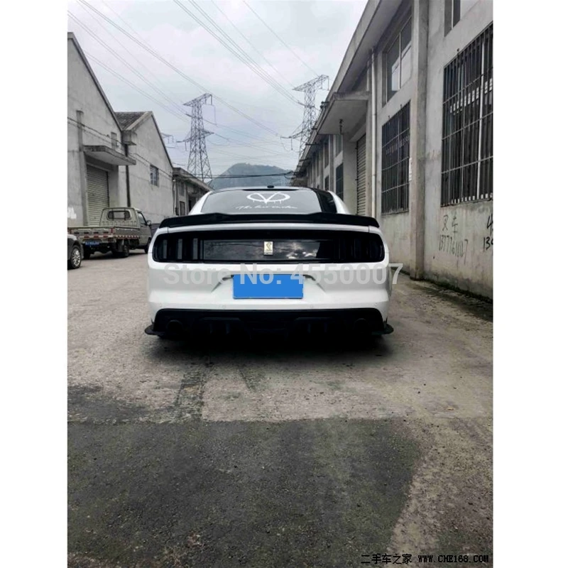 Для Ford Mustang высокое качество ABS праймеры спойлер на задний багажник, крыло для Ford Mustang