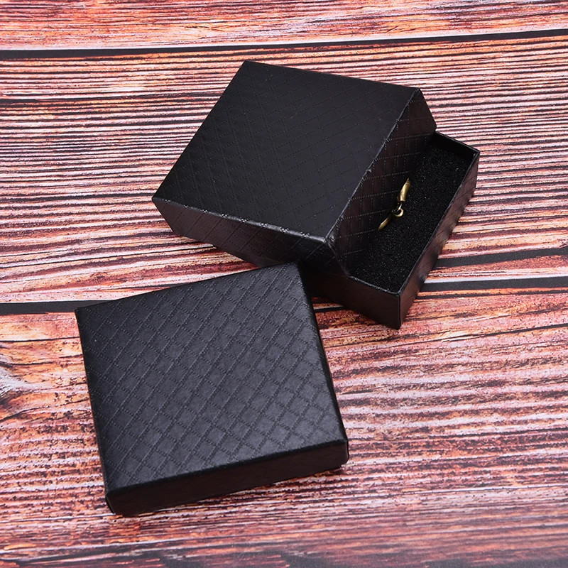 Черная коробка для часов, картонная подарочная коробка, прямоугольная Высококачественная упаковочная коробка для часов, коробка для ювелирных изделий, рождественский подарок