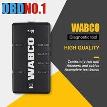 Новейший набор для диагностики WABCO OBD2 прицеп и грузовик диагностический интерфейс wabco один год гарантии поддержка системы WABCO