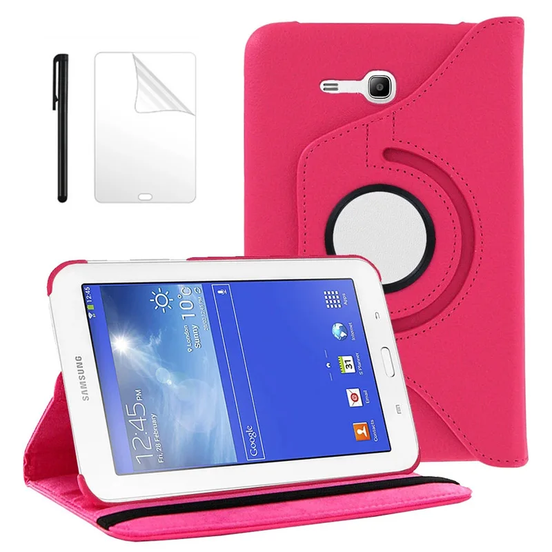 Чехол для Samsung Galaxy Tab 3 7 0 Lite T110 T113 T116 T111 чехол-подставка из искусственной кожи E