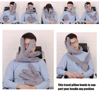 

Modelling Headrest Car Pillow Travel Pillow DIY Sleeping Headrest Adjustable for Airplane, Auto, Bus, Train, Office Napping, Cam