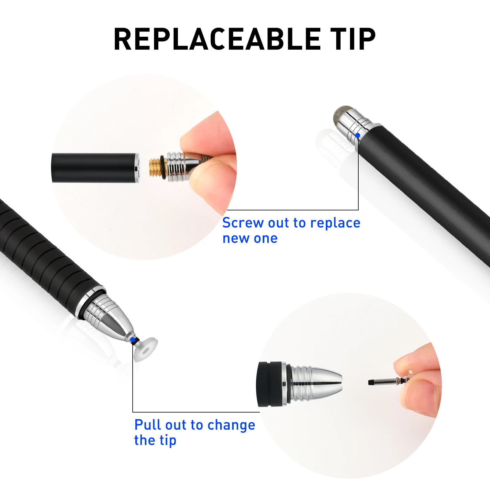 Universal In Stylus Touch Pen Pencil for Apple Ipad Tablet Smart