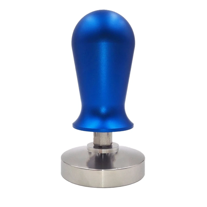 

51Mm Espresso Coffee Tamper Stainless Steel Constant Pressure Calibrated Barista Flat Base Coffee Bean Press Tamper