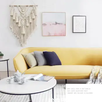 

Woven Bohemian Wall Decor Blanket Decor Macrame Wall Hanging Woven Tapestry Home Craft Banner Decoration Beautiful Comfortable