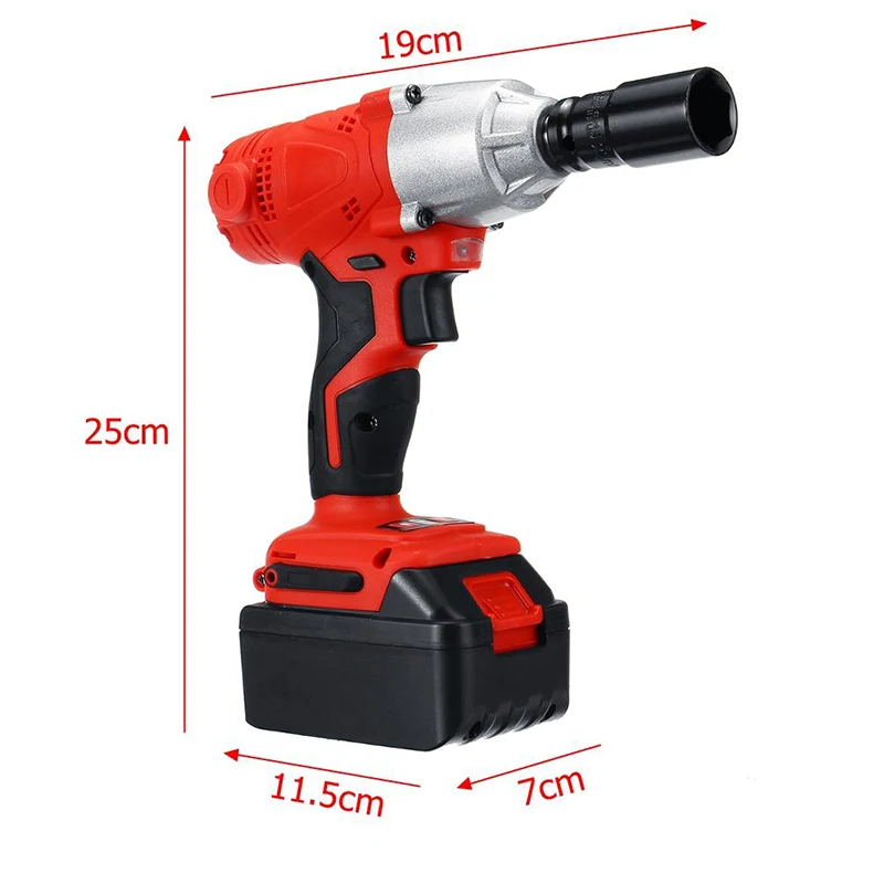 Cordless Impact Wrenches LED Light Waterproof Drilling Power tool Charger Cordless Drill  Electric Screwdriver Mini Wireless