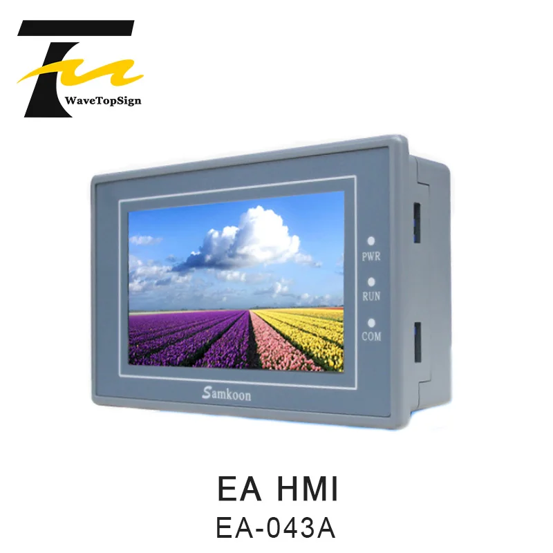 Samkoon EA 043A HMI Сенсорный экран Новый 4 3 дюймов 480*272 человек машина