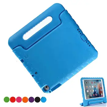 

For Ipad 2018 Case Kids Eva 9.7 Inch Hand-held ShockProof EVA Cover Handle Stand for Ipad 6th Generation Case for IPad Air 1 2