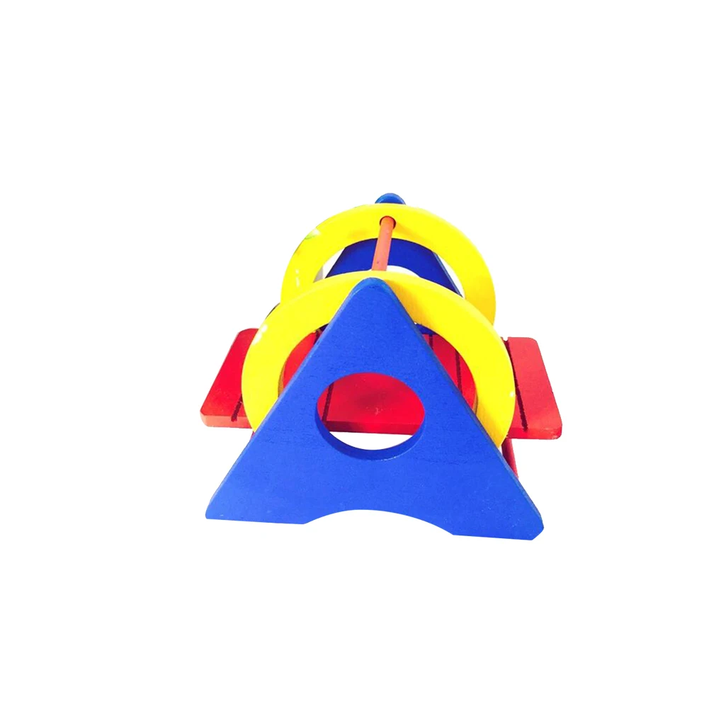 

Hamster Swing Colorful Wooden Swing Toy for Small Animals Like Dwarf Hamster and Mouse