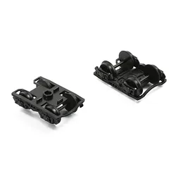 Evemodel HP23HO 12pcs HO Scale 1/87 POM Plastic Bogies with 36