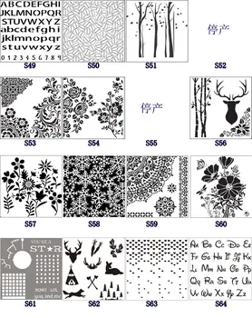 

5pcs Creative lace coner deer pvc Layering Stencils for Diy scrapbook coloring,painting stencil,home deco DIY Paper Cards Crafts