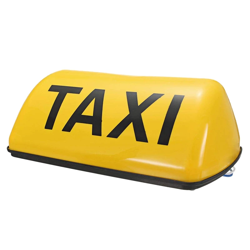 12V Waterproof Top Sign Magnetic Meter Cab Lamp Light LED TAXI Signal - Yellow | Автомобили и мотоциклы
