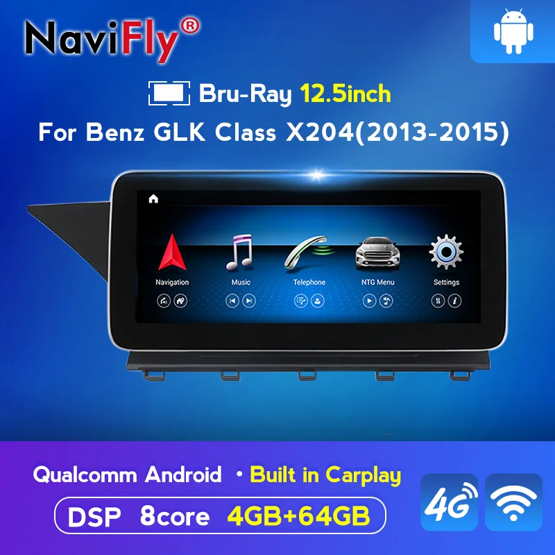 12 5 '✐ 25'' 1920*720 HD экран Android 10 стерео BT GPS автомобильный радиоприемник