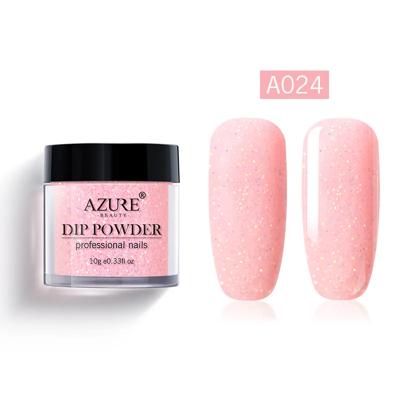 Azure Beauty матовый эффект окунающий порошок для дизайна ногтей градиентный цвет