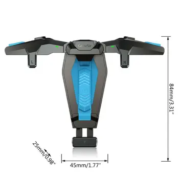 

New Game Sir F4 Falcon Mobile Gaming Controller Plug and Play for i-OS / A-ndroid No Need Bluetooth APP Zero latency COD PUB