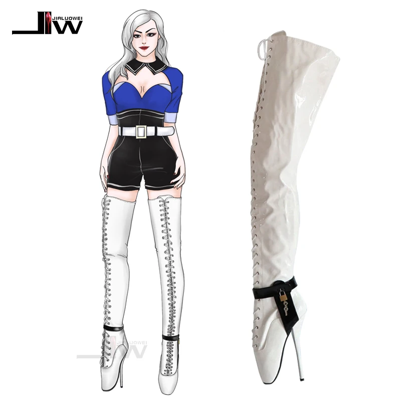 high heels ballet boots