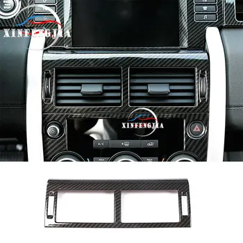 

Carbon Fiber Color Center Air Outlet Frame Trim For Land Rover Discovery Sport 15-2018