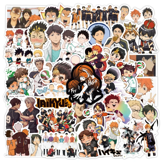 10/30/50pcs Haikyuu!! Graffiti Stickers Volleyball Japanese Anime For  Suitcase Laptop Luggage Motorcycle Phone Skateboard Car - AliExpress