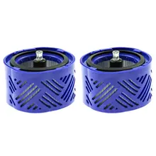 2 pcs Suitable For Dyson V6 DC59 Vacuum Cleaner, Hepa Filter,Post Motor Filter Assembly Replacement Filters 2 pcs Suitable For Dyson V6 DC59 Vacuum Cleaner, Hepa Filter,Post Motor Filter Assembly Replacement Filters