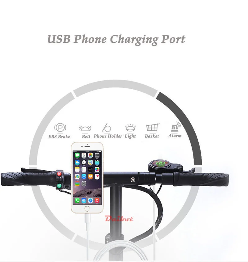 Adult Electric Skateboard Two wheels Electric Scooters 10 inch 500W 48V Portable With Seat Folding Electric Kick Scooter (2)
