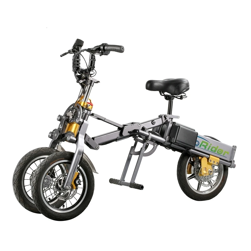 Электрический эко-rider E6-7 трехколесного велосипеда/3-х колесный Электрический велосипед ребёнка ройялас светодиодный светильник, способный преодолевать Броды для взрослых 48v 500w qicycle по созданию электрических транспортных средств
