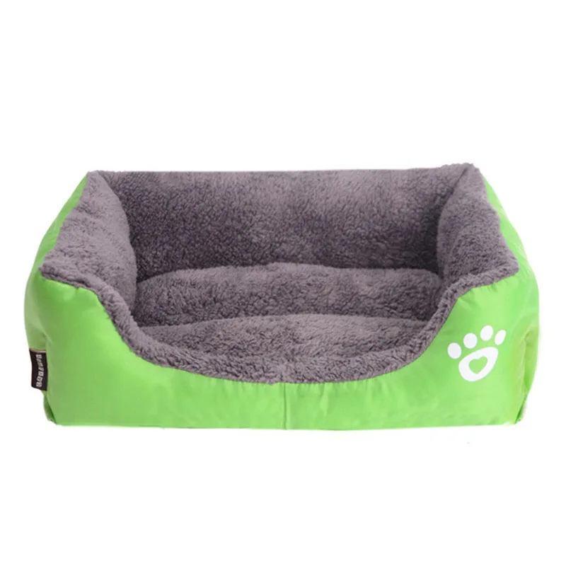 Dogs Bed for Small Medium Large Dogs Pet House Waterproof Bottom Soft Fleece Warm Cat Bed Sofa House 11 Colors,H,L 68Cmx55Cmx16Cm