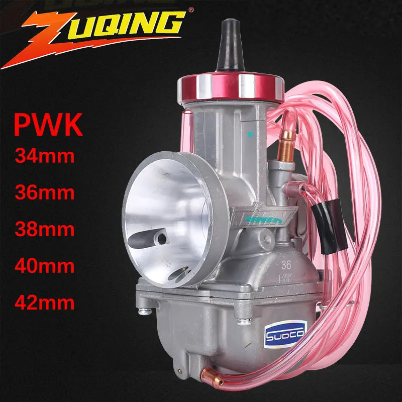 PWK Carburetor 34mm 36mm 38mm 40mm 42mm For Suzuki Yamaha Honda Keihin