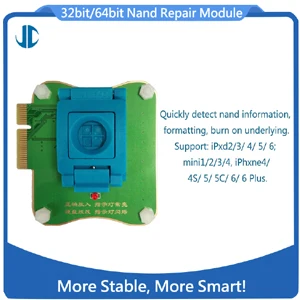 JC-32 64 BIT Module JC Pro1000S JC P7 PCIE NAND программатор 32/64 бит HDD SN инструмент для чтения и записи для iPhone 7 7 P 6 6S 6P 6SP 8 8P X ремонт всех iPhone - Цвет: JC-32 64 BIT Module