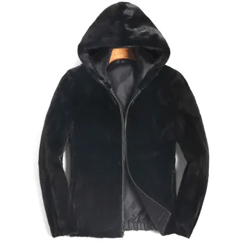 

Real Fur Coat Men Real Mink Fur Coat Men Korean Two Side Wear Short Winter Jacket for Mens Clothing 2020 8109 Casaco YY909