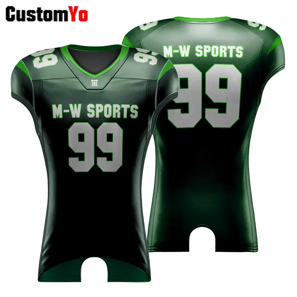 green american football jersey