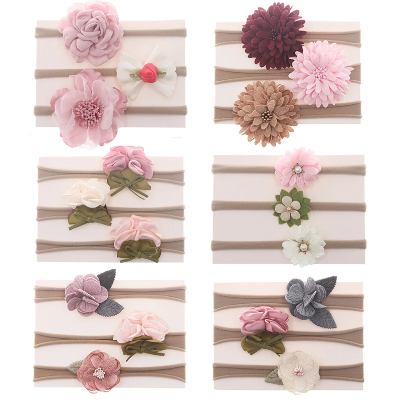 

3Pcs/Lot Fashion Simple Basic Elastic Hair Bands Ponytail Holder Scrunchies Headband For Girl Women Hair Accessorie Set