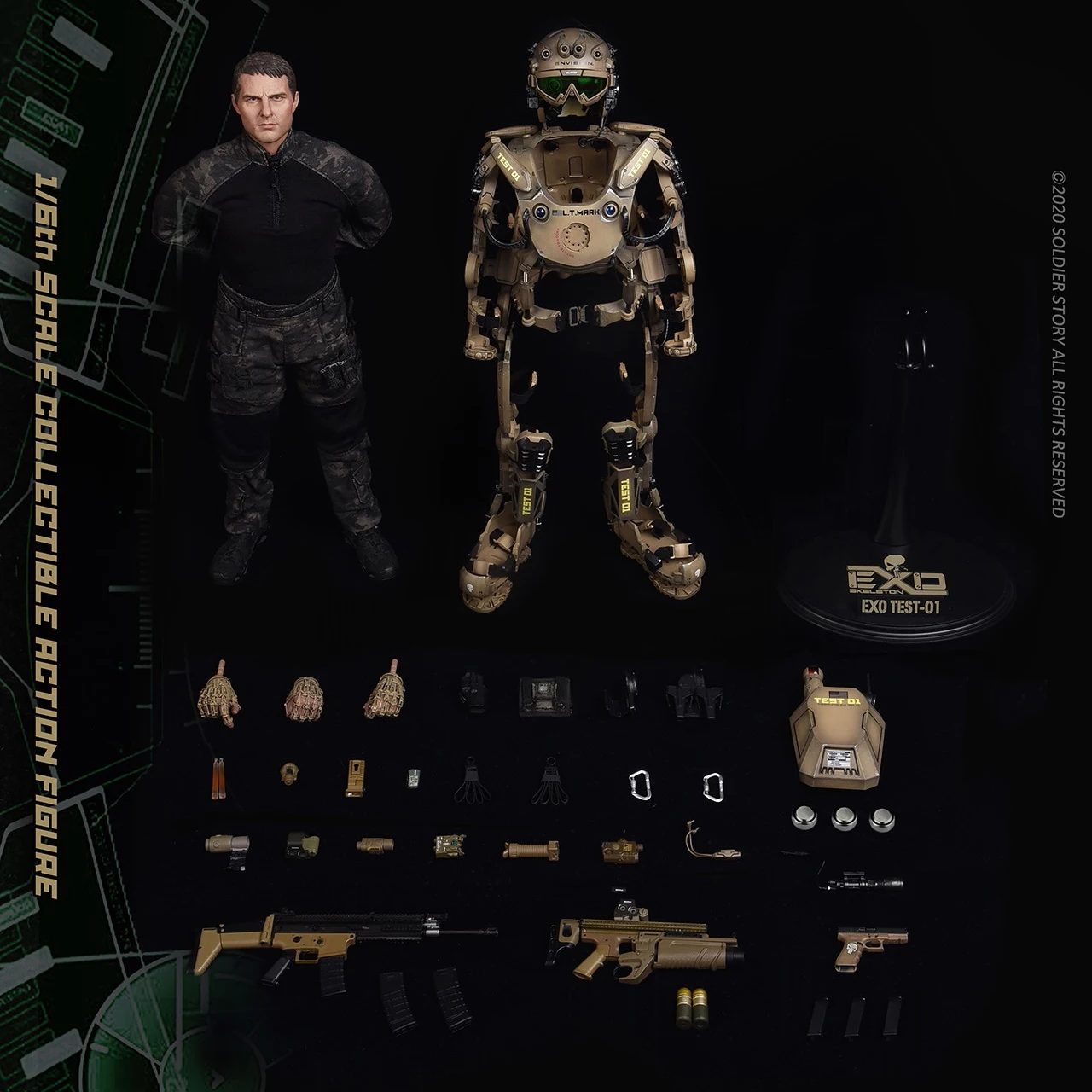 SoldierStory SS122 1/6 Scale EXO-SKELETON ARMOR SUIT “TEST