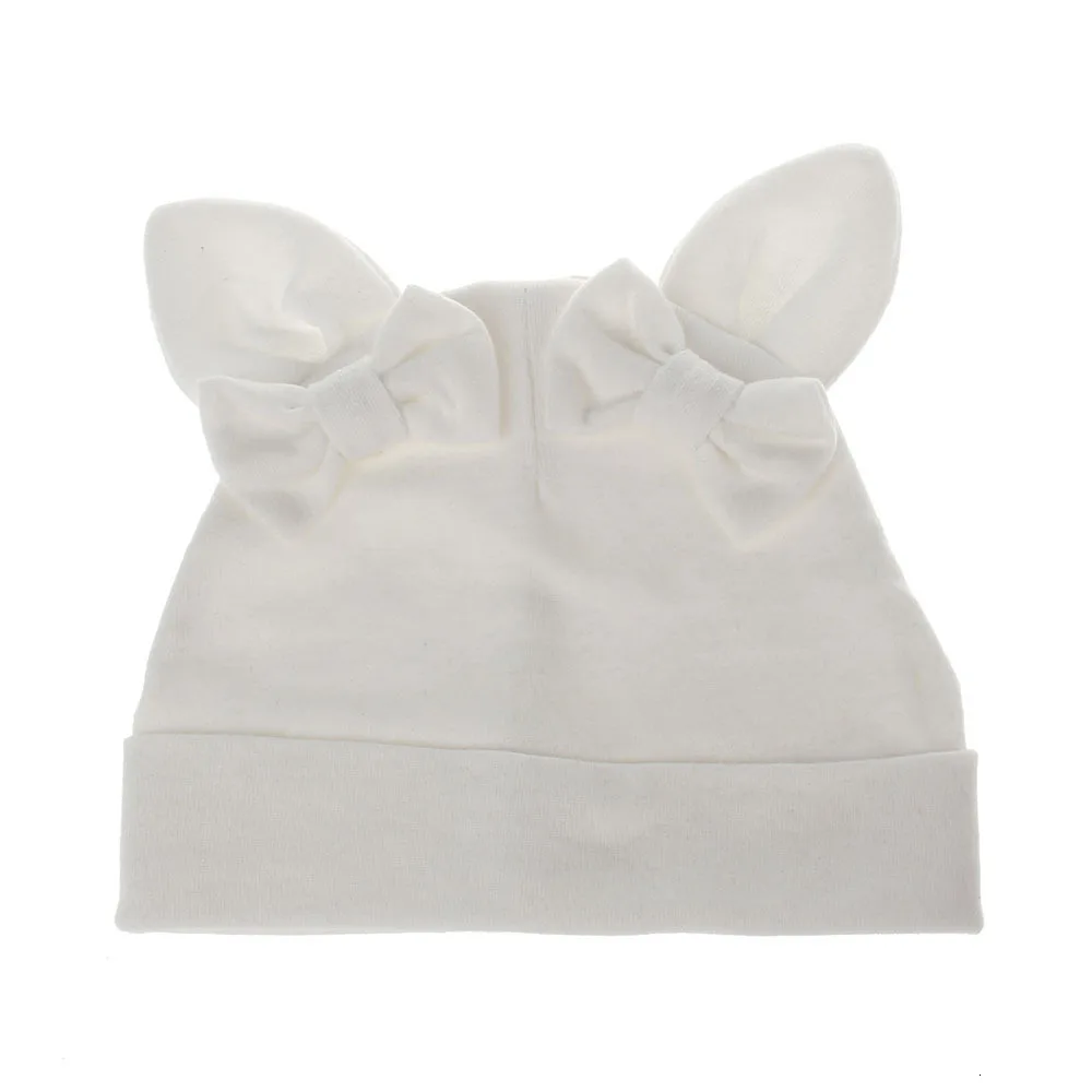 Baby Girl Hat Rabbit Ear Hat For Girls Cotton Bow Knot Children's Cap Toddler Kids Hats Cartoon Cute Baby Hats Bonnet