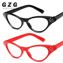 Классический кошачий глаз Ретро оправа для очков с бриллиантами quincunx очки по рецепту солнцезащитные очки для женщин Oculos De Grau