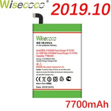 Wisecoco T6 7700 мАч для DOOGEE T6 T 6 PRO/HOMTOM HT6/Oukitel K6000/Ulefone аккумулятор для телефона+ номер отслеживания