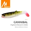 MEREDITH Cannibal Baits 80mm 100mm 125mm Artificial Soft Fishing Lures Wobblers Fishing Soft Lures Silicone Shad Worm Bass Baits ► Photo 1/6