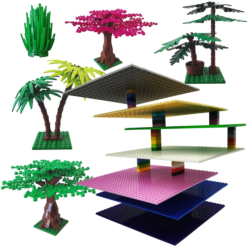 Piastra Di Base 32*32 16 X32 Punti Base Fronte-Retro Building Blocks Piastra Di Base Legale Piastra Compatibile Base Mattoni Classici Giocattoli Per B