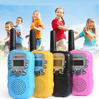 

2pcs/Pair Portable Two-Way Walkie Talkie Kids Radio Walkie Talkies Mini Transceiver Outdoor Interactive Game Toys For Children