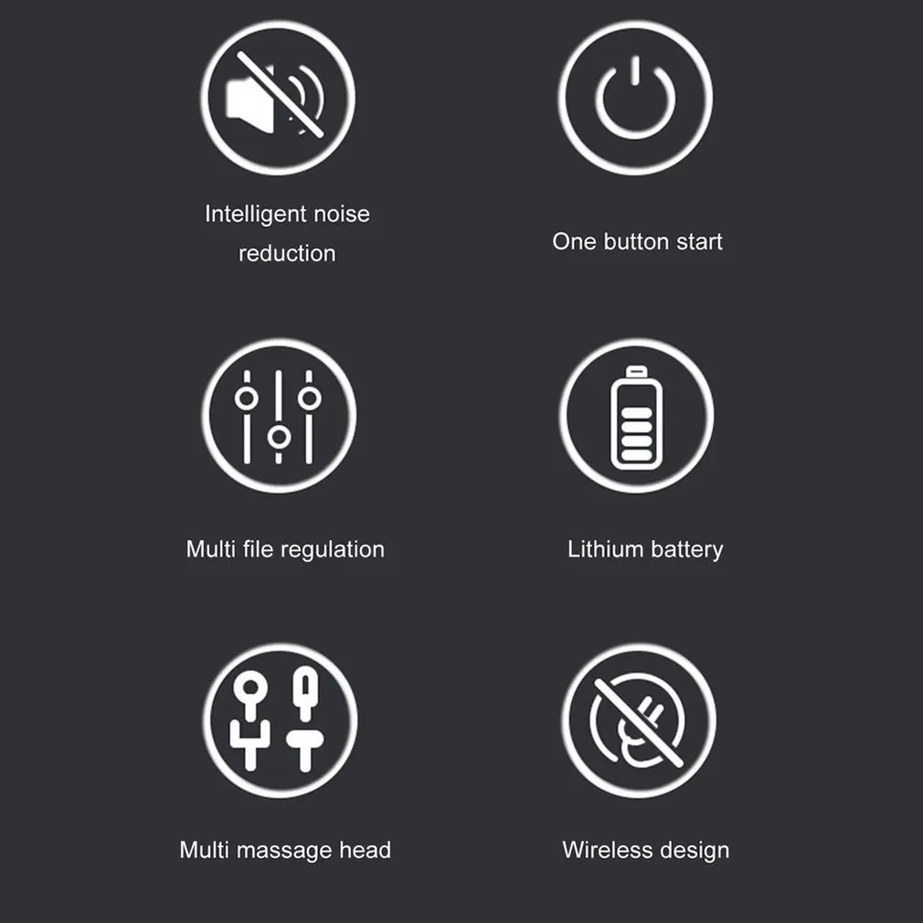 Massage Electronic Massage Tool Muscle Relax Device Handheld Massager Electric Body Massager Therapy Body Massage Tool