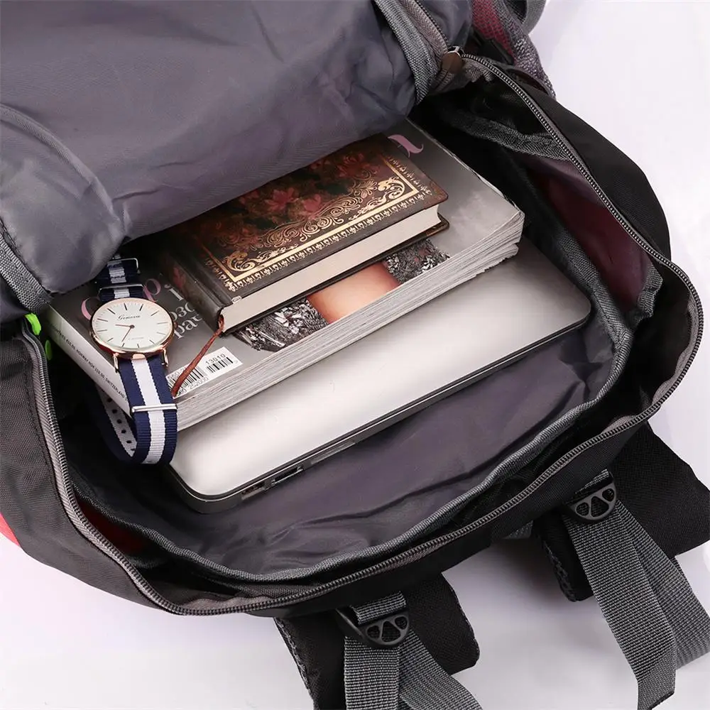 50L Outdoor Backpack Climbing Mountain Camping Riding Travel Waterproof Bag Men