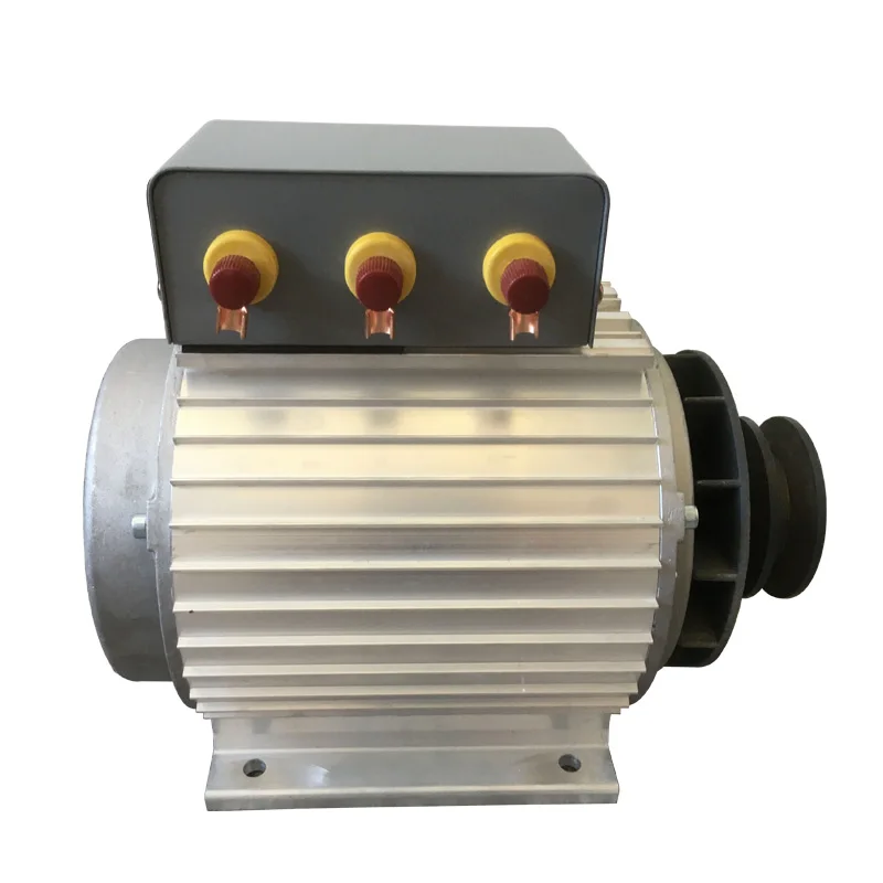 190V three-phase brushless rare earth permanent magnet generator, 10KW, excavator modified electromagnetic chuck