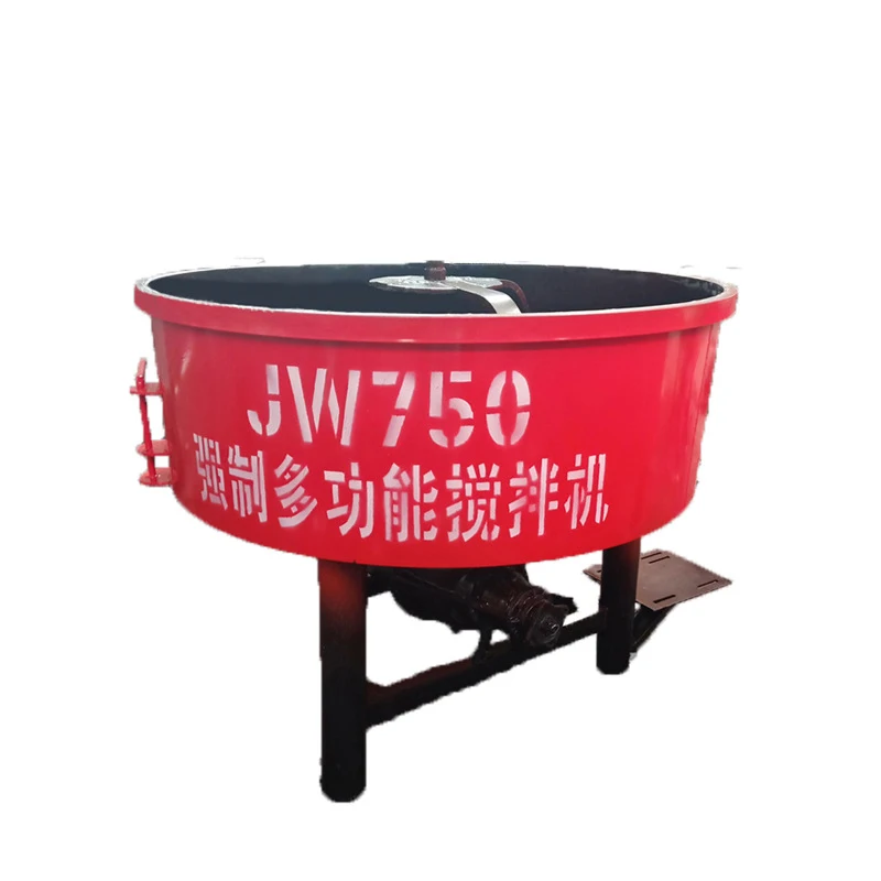Concrete Blender Flat Blender Cement Mortar Vertical Multifunction Blender Forced Mixer Continuous Mperation Electric Device