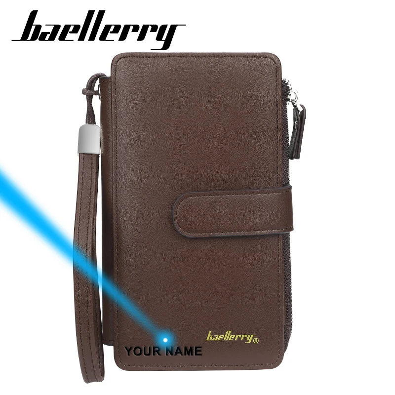 Baellerry модные деловые мужские кошельки тонкий кожаный бумажник для карт мужчин
