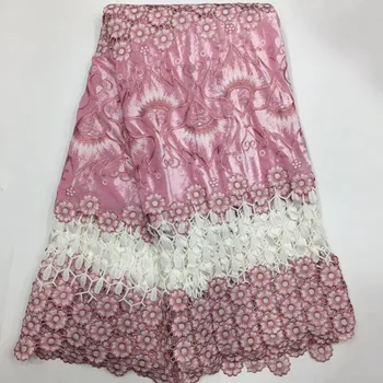 

Blue New Design Nigerian Lace Fabric African Lace Fabric 2019 High Quality Tulle Net French Lace Fabric For Dress